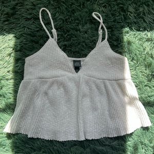 XS Wild Fable White Crop Top